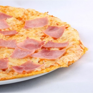 Pizza Tradicional Jamón & Queso_1